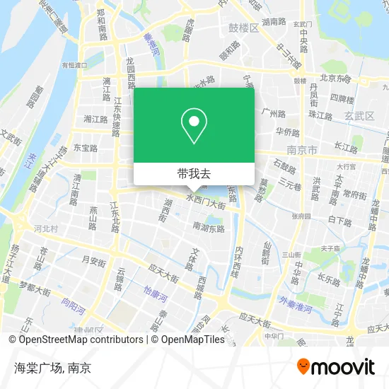 海棠广场地图