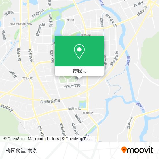梅园食堂地图