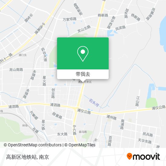 高新区地铁站地图