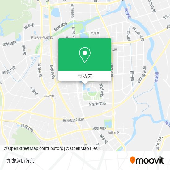 九龙湖地图