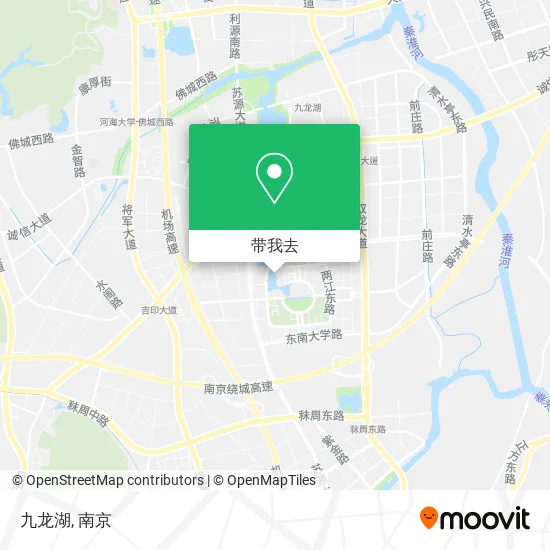 九龙湖地图