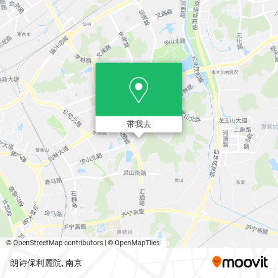 朗诗保利麓院地图