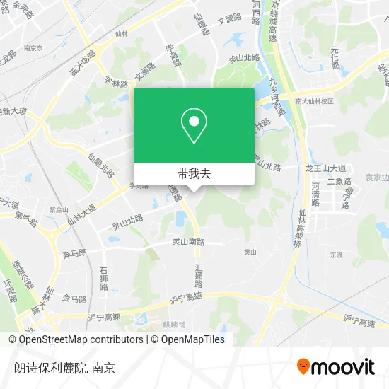 朗诗保利麓院地图