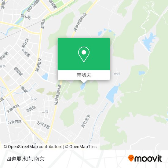 四道堰水库地图