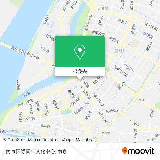南京国际青年文化中心地图