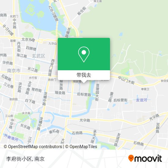 李府街小区地图
