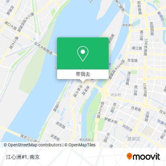 江心洲#1地图