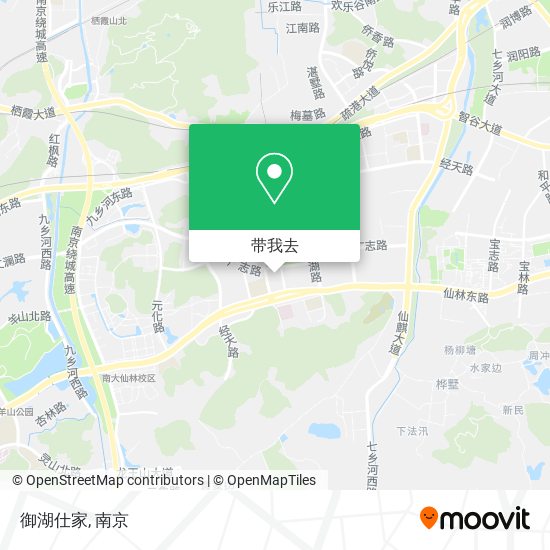 御湖仕家地图