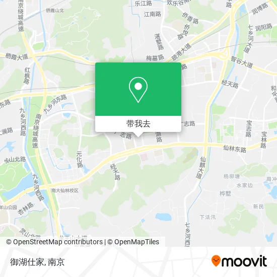 御湖仕家地图