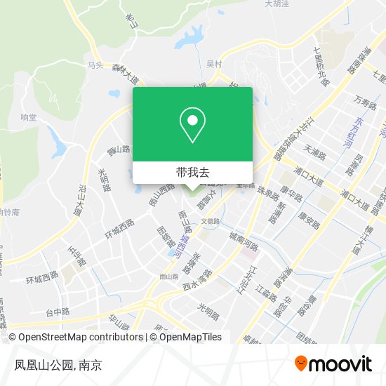 凤凰山公园地图