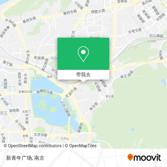 新青年广场地图