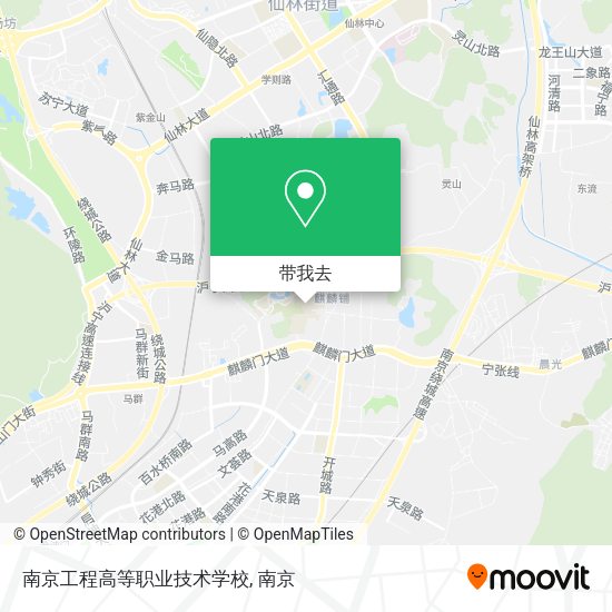 南京工程高等职业技术学校地图
