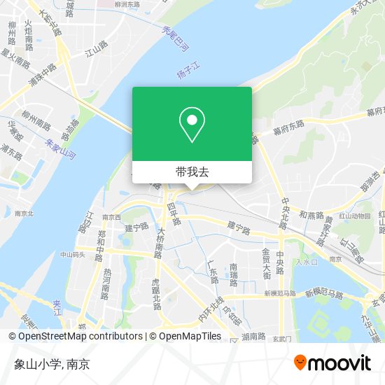 象山小学地图