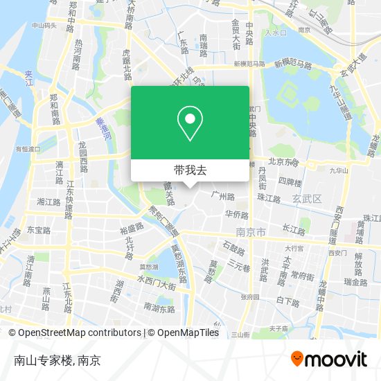 南山专家楼地图