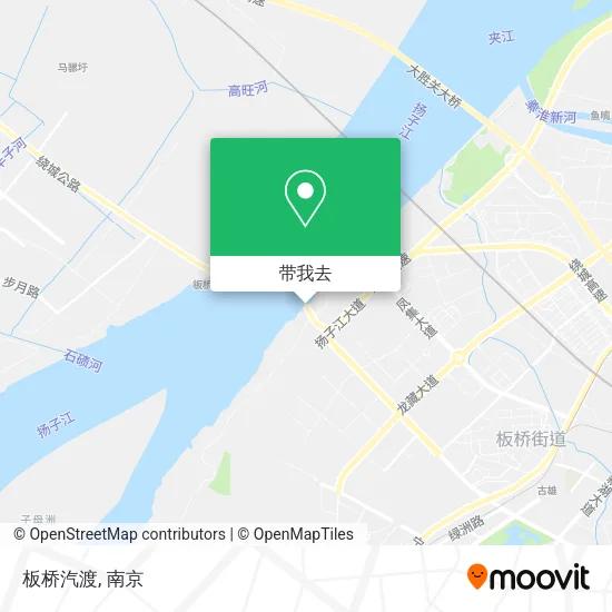 板桥汽渡地图