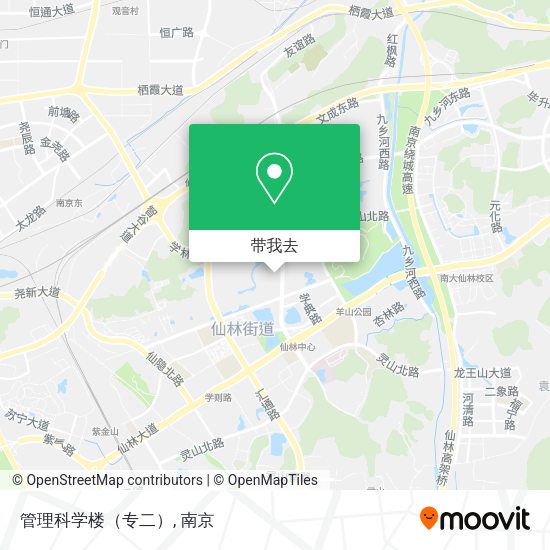 管理科学楼（专二）地图