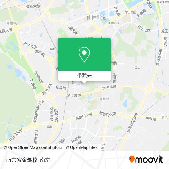 南京紫金驾校地图