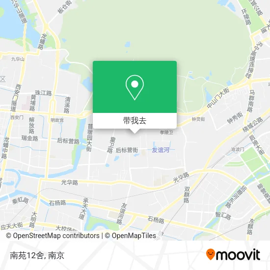 南苑12舍地图