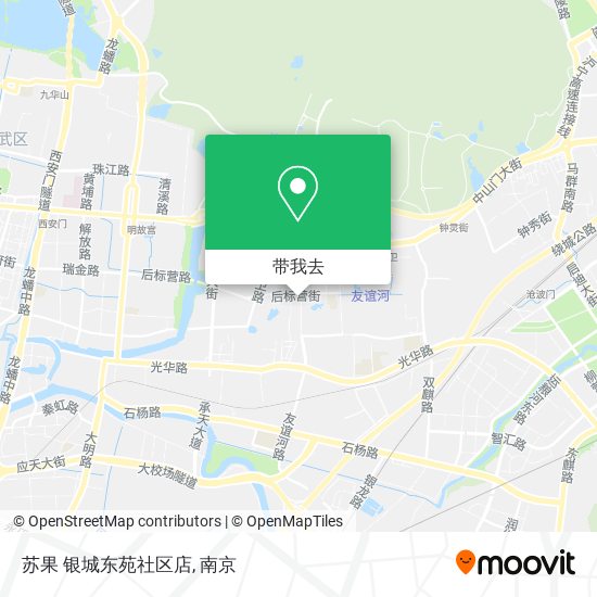苏果 银城东苑社区店地图