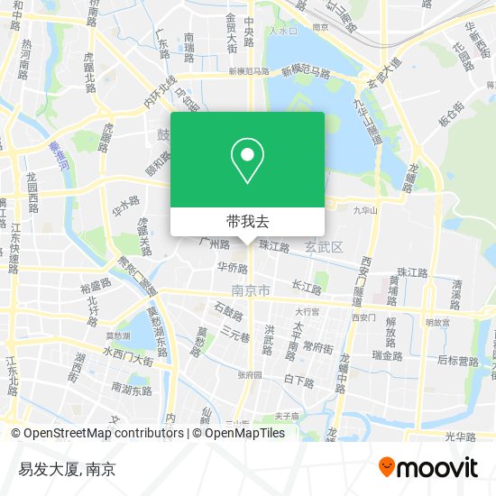 易发大厦地图
