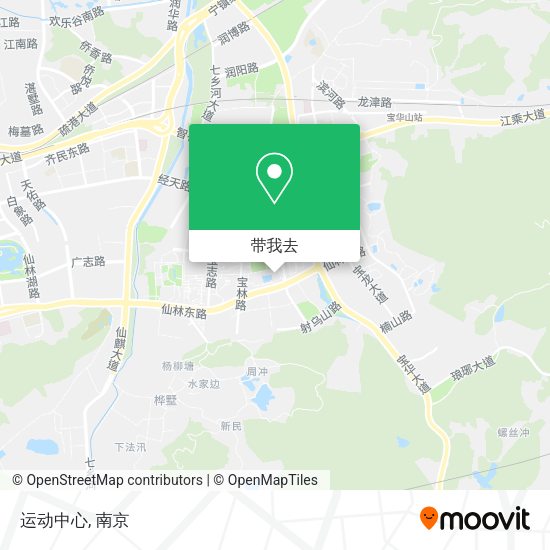 运动中心地图