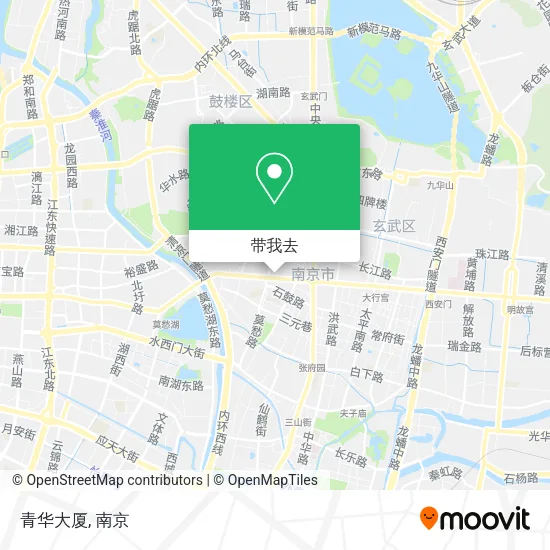 青华大厦地图