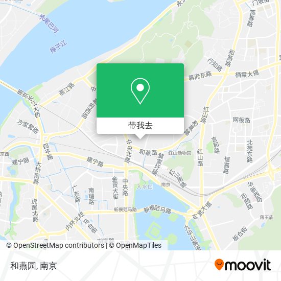和燕园地图