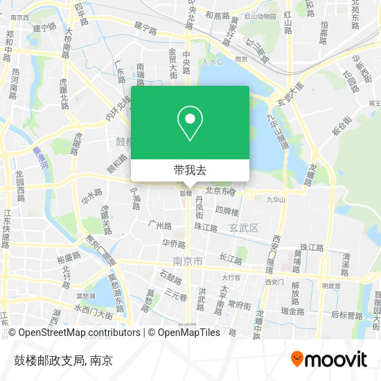 鼓楼邮政支局地图