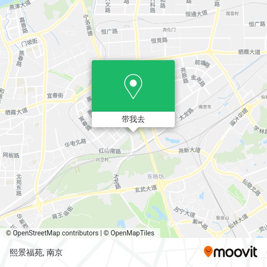熙景福苑地图