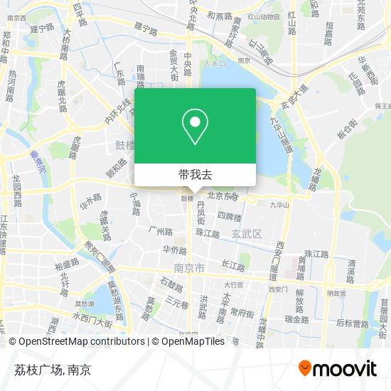 荔枝广场地图