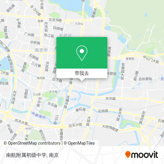 南航附属初级中学地图