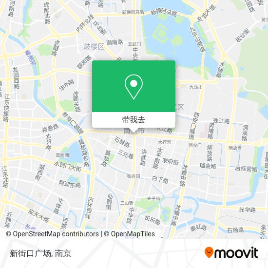 新街口广场地图