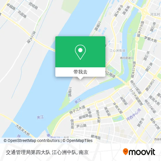 交通管理局第四大队 江心洲中队地图