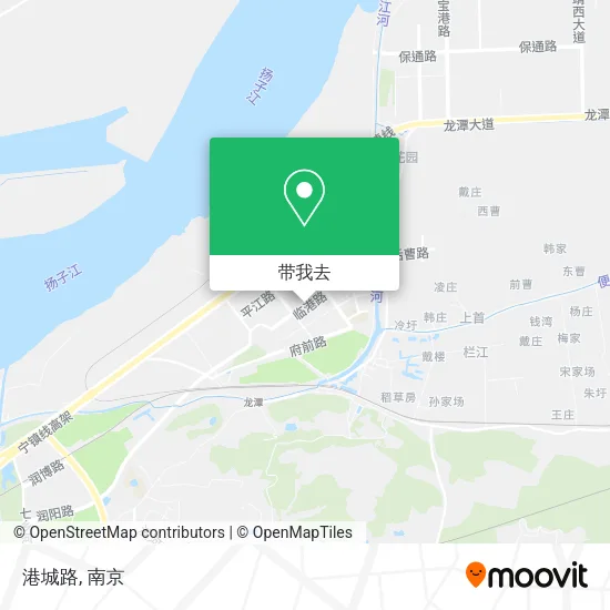 港城路地图
