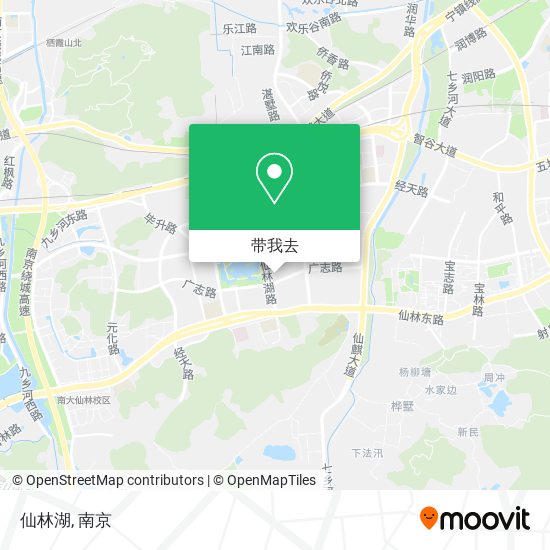 仙林湖地图