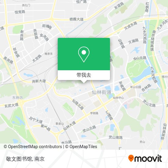 敬文图书馆地图