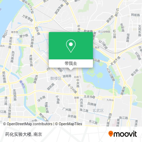 药化实验大楼地图