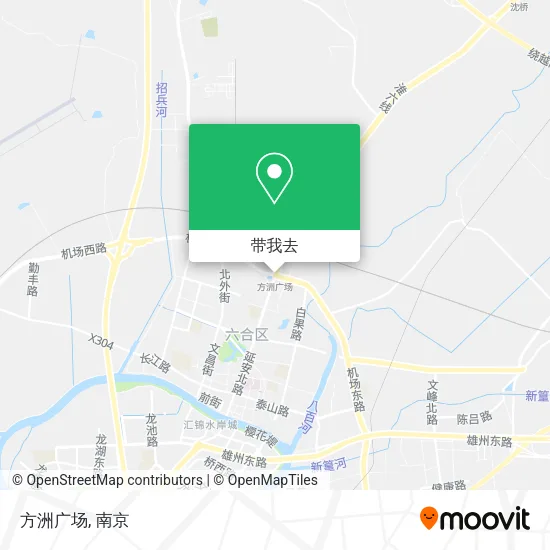 方洲广场地图