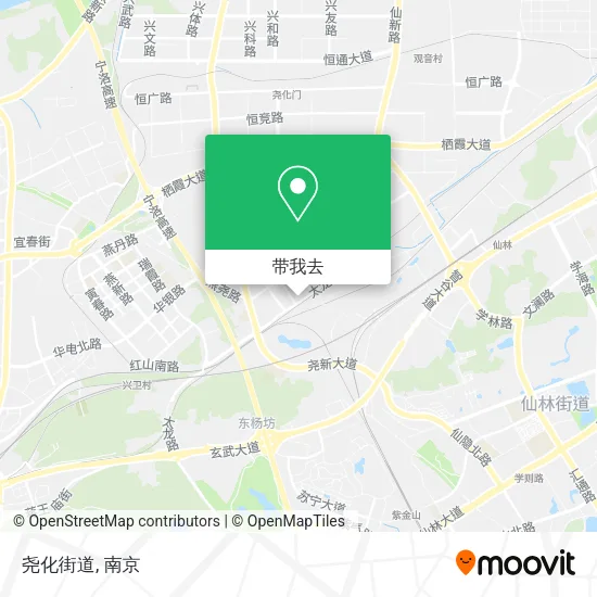 尧化街道地图