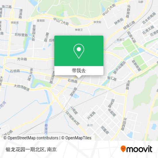 银龙花园一期北区地图