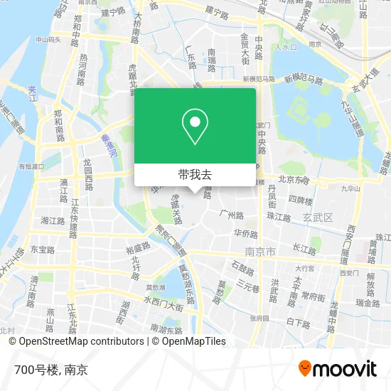 700号楼地图