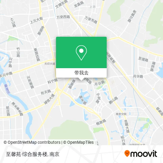 至馨苑·综合服务楼地图