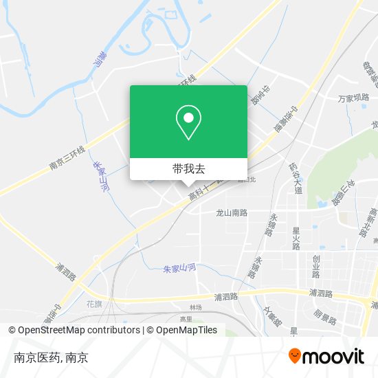 南京医药地图