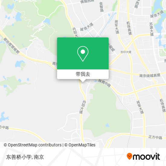 东善桥小学地图