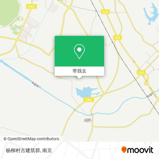 杨柳村古建筑群地图