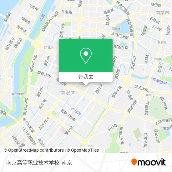 南京高等职业技术学校地图