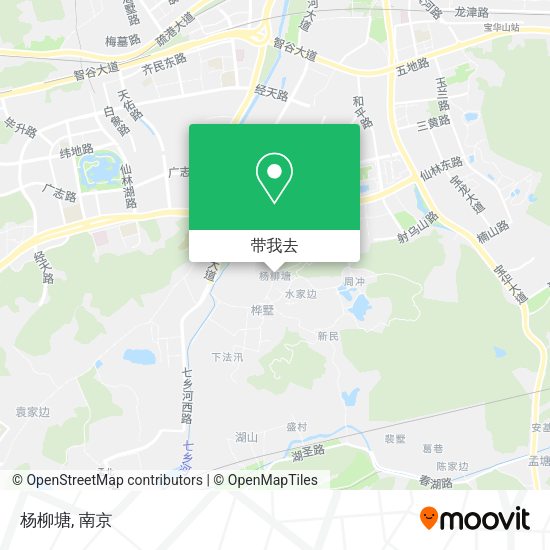 杨柳塘地图
