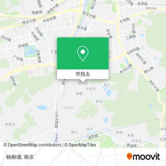杨柳塘地图