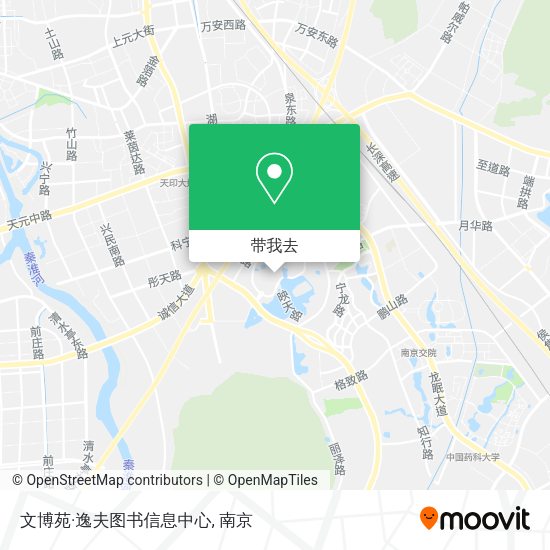 文博苑·逸夫图书信息中心地图