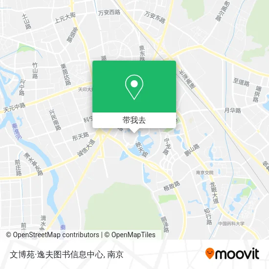 文博苑·逸夫图书信息中心地图